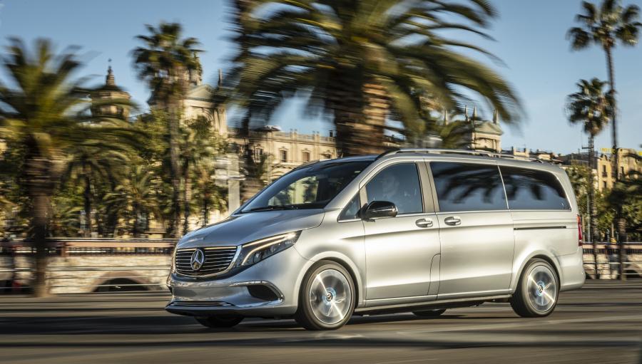 Mercedes-Benz Concept EQV (W447) 2019 года  (фото 22 из 31)